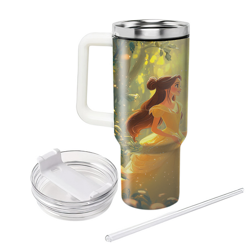 Belle And The Beast In The Enchanted Rose Tumblers For Gifts