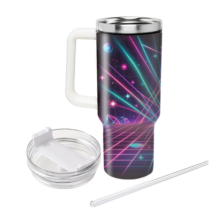 Retro Laser  Tumbler Cups