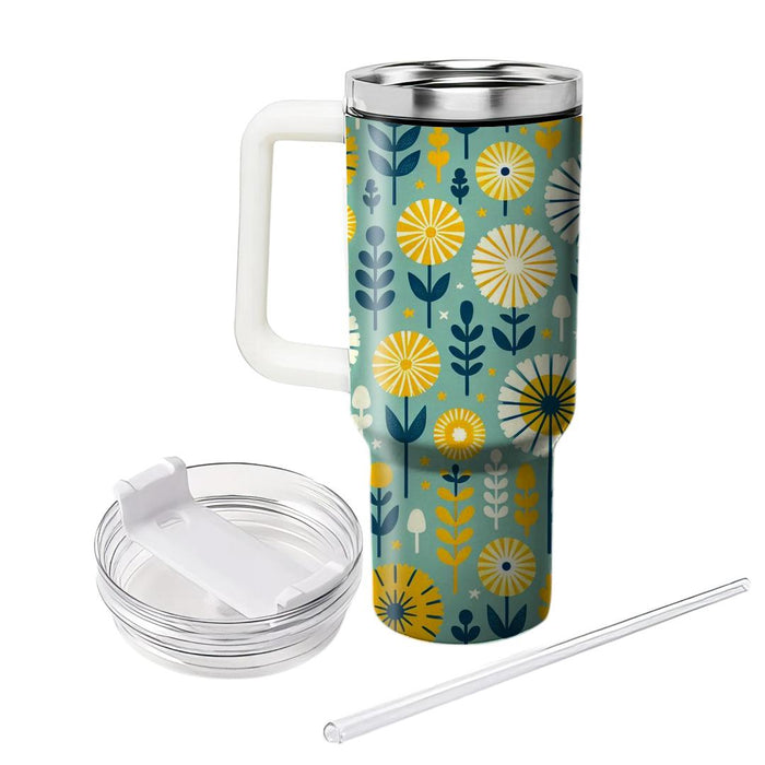 Vibrant Dandelion Wishes  Travel Tumblers