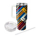 Bold Stripe Rhythm  Custom Tumblers