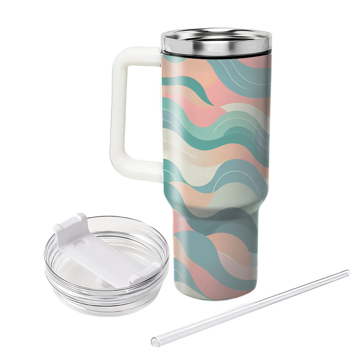 Soft Waves Pattern  Insulated Tumblers