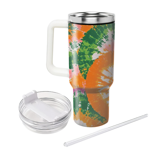 Funky Tie-dye Splash Unique Tumblers