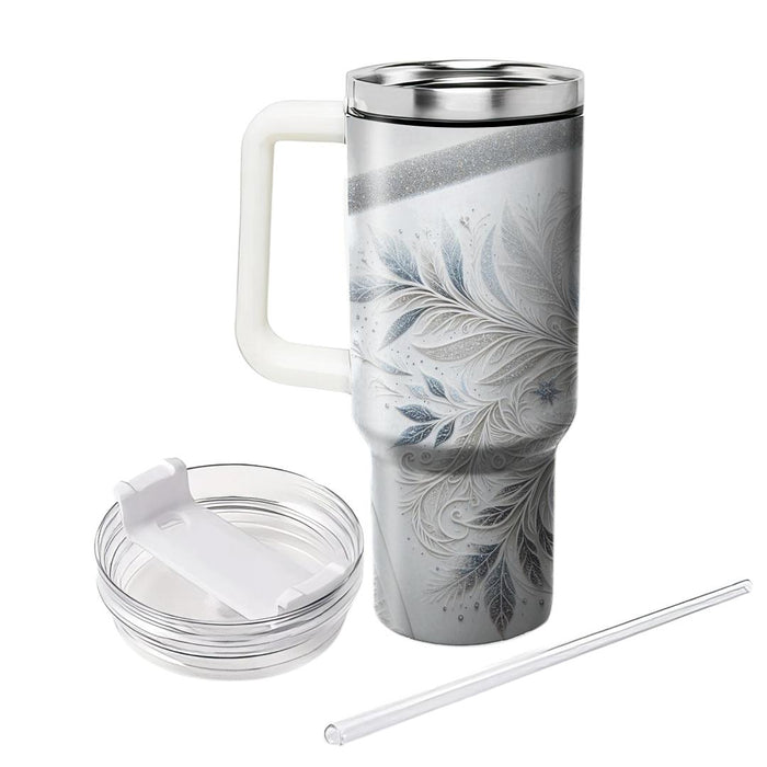 Winter's Morning Frost  Travel Tumblers