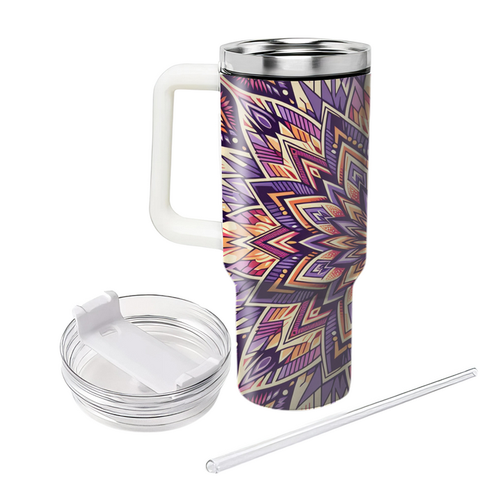 Symmetrical Starburst  Decorative Tumblers