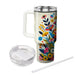 Vibrant Garden Fiesta  Decorative Tumblers