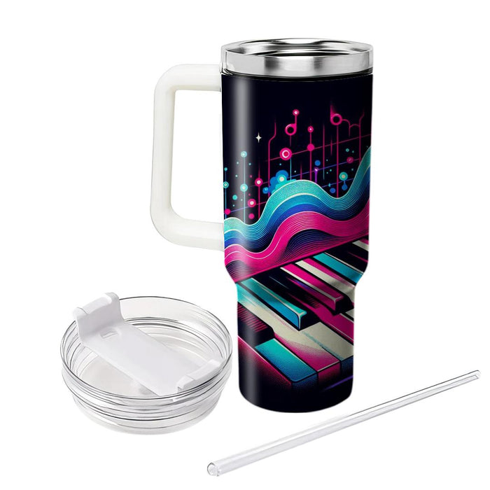 Synthesizer Soundscape  Personalized Tumblers