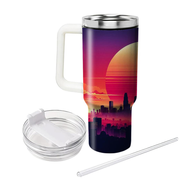 Skyline Silhouette Dream  Tumbler Cups