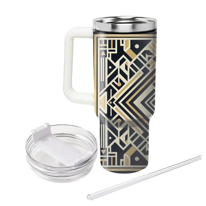 Art Deco Geometric Mix Decorative Tumblers