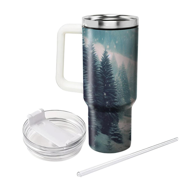 Winter Woodland Scene  Unique Tumblers