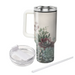 Serene Succulent Garden  Tumblers With Lids