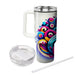 Whimsical Spirals  Custom Tumblers