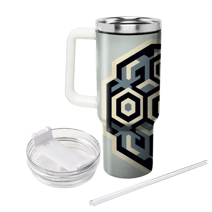 Sophisticated Octagonal Design  Custom Tumblers