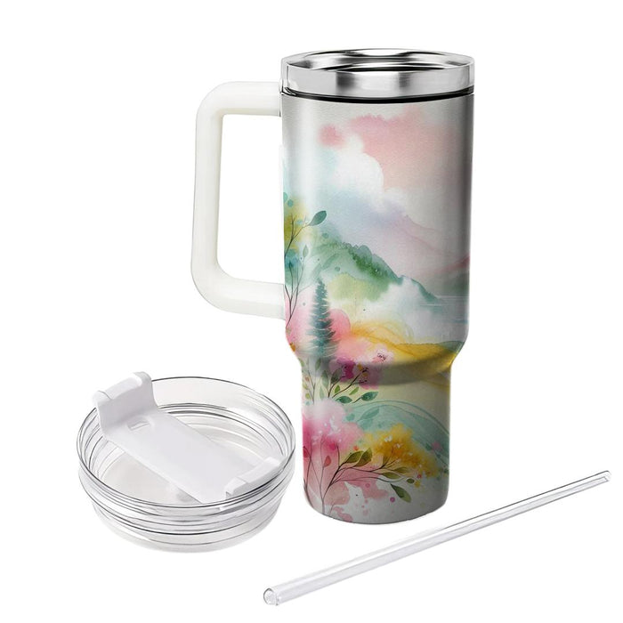 Zen Spring - Holi In Tranquility  Tumblers For Gifts