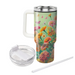 Floral Burst Of Joy  Custom Tumblers