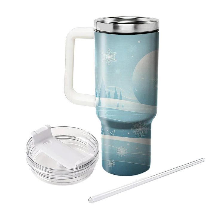 Winter Whisper  Travel Tumblers