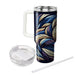 Artistic Feather Motif  Custom Tumblers