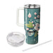 Spring Rain Delight  Decorative Tumblers