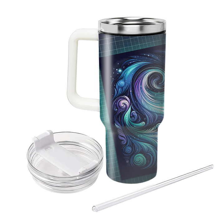 Aurora Celebration - A Northern Lights  Travel Tumblers