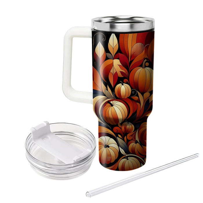 Funky Fall Festival Travel Tumblers