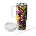 Bright Confetti Burst  Travel Tumblers