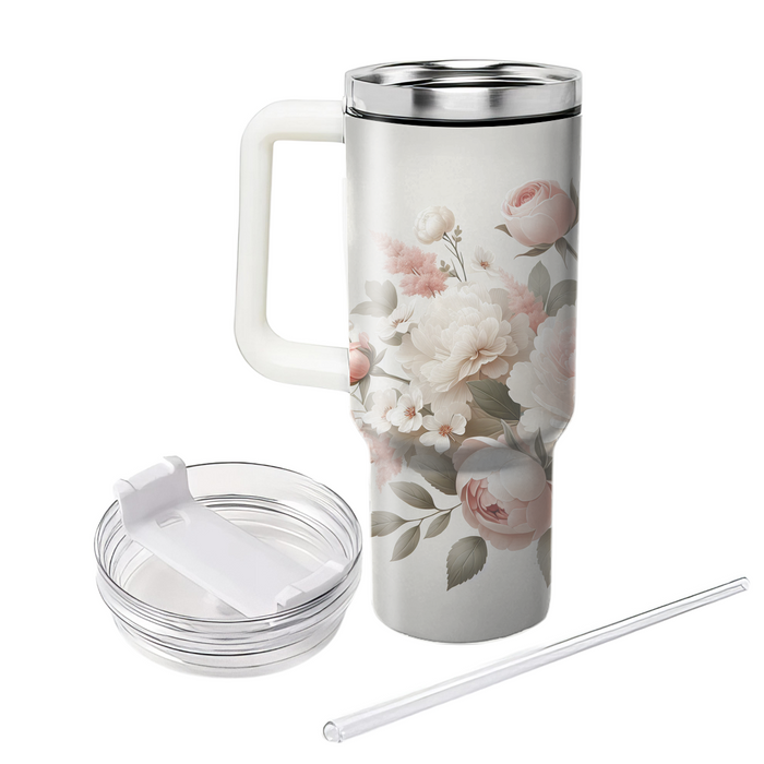 Floral Elegance  Travel Tumblers