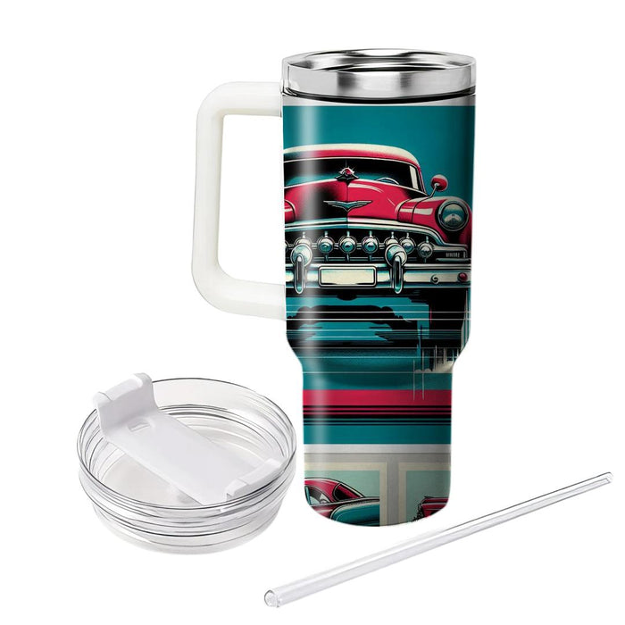 Vintage Car Vibes  Travel Tumblers