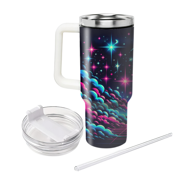 Neon Night Skies  Tumblers For Gifts