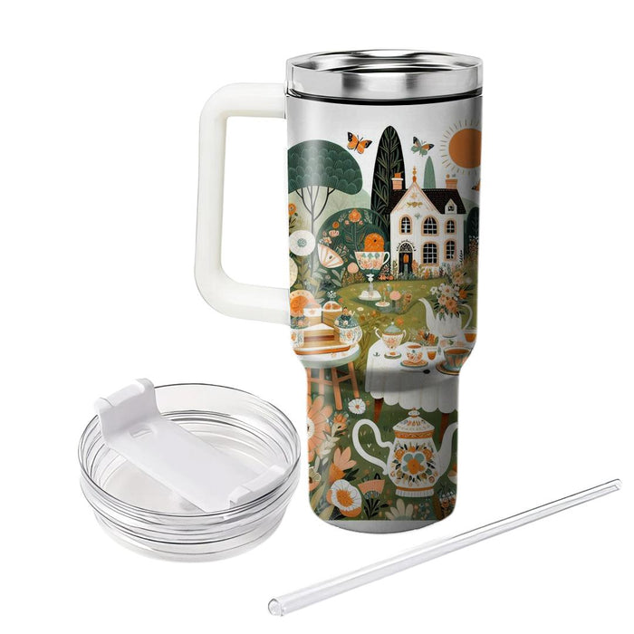 Whimsical Fox Tea Party  Decorative Tumblers