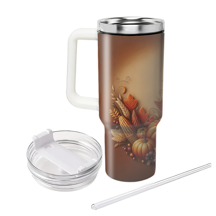 Autumn Festival Delight  Personalized Tumblers