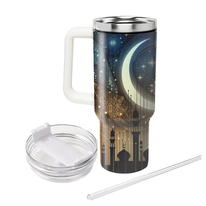 Starry Ramadan - Celestial Iftar Celebration  Custom Tumblers