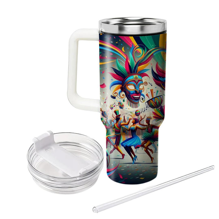 Carnival Of Colors - A Festive Parade  Decorative Tumblers