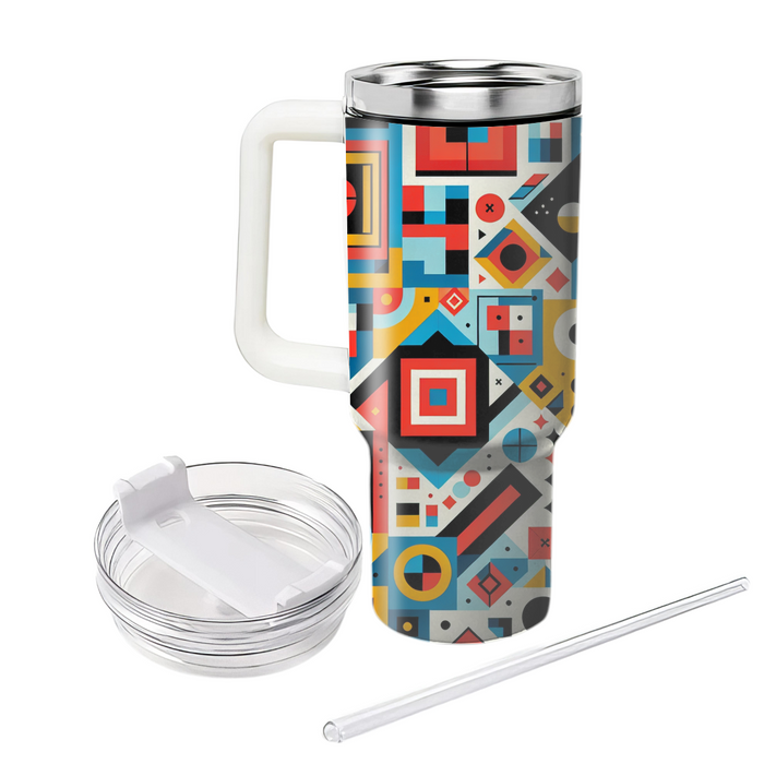 Kaleidoscope Geometric Fusion Decorative Tumblers