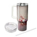 Glimmering Orchid Fantasy  Insulated Tumblers