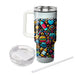 Whimsical Doodle Fun  Tumbler Cups