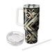 Art Deco Diamond Symphony  Personalized Tumblers