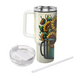 Bright Sunflower Burst  Custom Tumblers