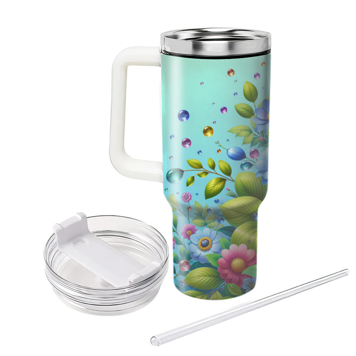 Spring Rain Blossom  Custom Tumblers