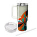 Geometric Fox Abstract  Travel Tumblers