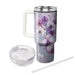 Whimsical Orchid Fantasy  Tumbler Cups