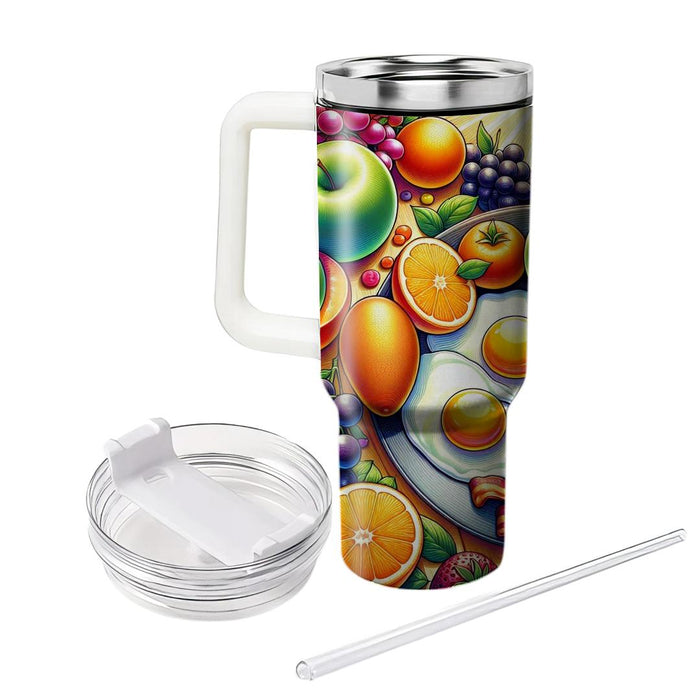 Sunny Side Up Breakfast  Personalized Tumblers