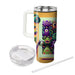 Funky Doodle Monsters  Personalized Tumblers