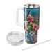 Exotic Floral Harmony  Custom Tumblers