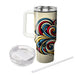 Artistic Swirl Pattern  Insulated Tumblers