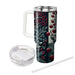 Winter Berry Tapestry  Insulated Tumblers