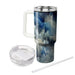 Winter Glacier Tundra  Travel Tumblers