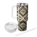 Vintage Diamond Patterns  Travel Tumblers