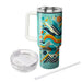 Retro Pattern Play  Travel Tumblers