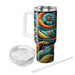 Vibrant Mosaic Patterns  Tumbler Cups