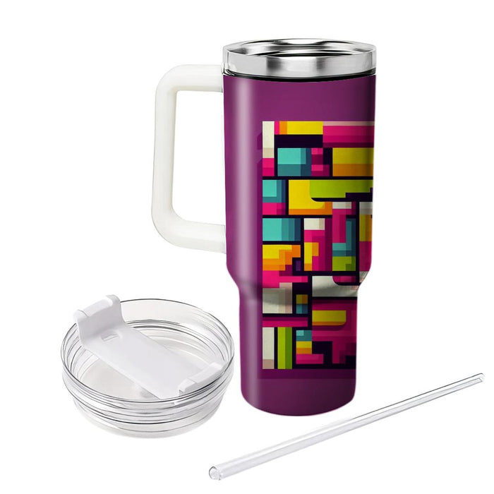 Bold Color Blocks  Insulated Tumblers