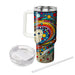 Vibrant Rainbow Dots  Custom Tumblers